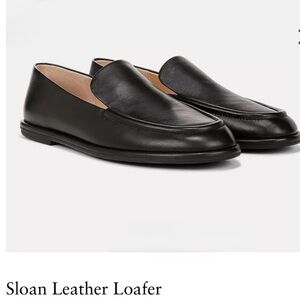VINCE women Sloan Black Leather Loafer
$250 SIZE 9.5 new
